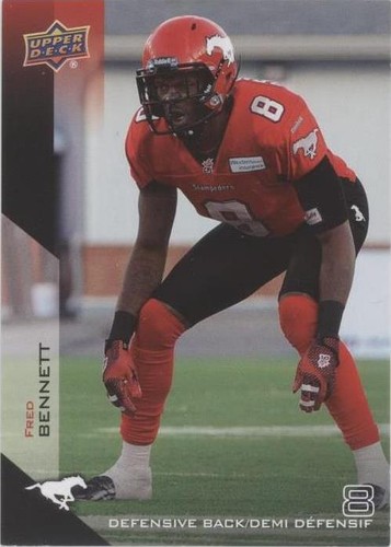 2014 Upper Deck CFL Fred Bennett #107
