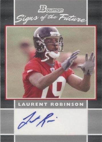 2007 Bowman Laurent Robinson #SF-LR