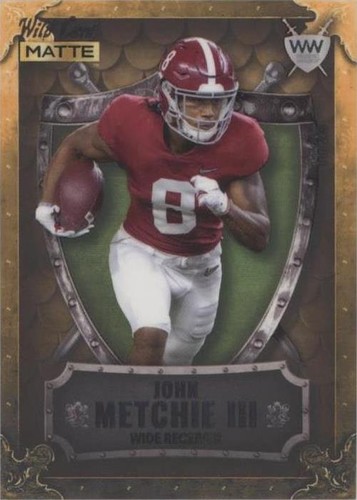 2022 Wild Card MATTE John Metchie III #WW-27