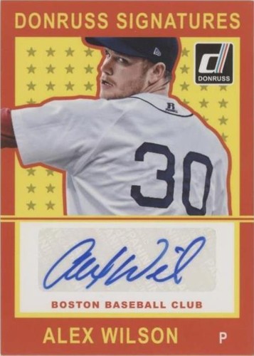 2014 Panini Donruss - Alex Wilson #AW