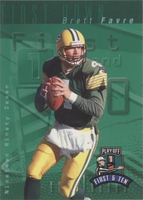 Playoff First & Ten Brett Favre 1997 #151