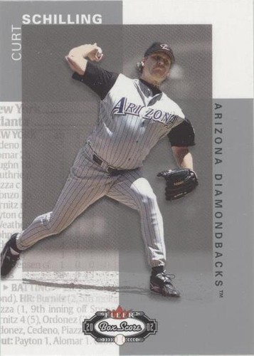 2002 Fleer Box Score - Curt Schilling #116