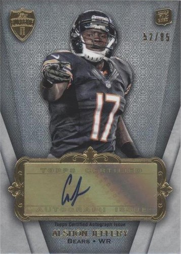 2012 Topps Supreme Alshon Jeffery #SRA-AJE