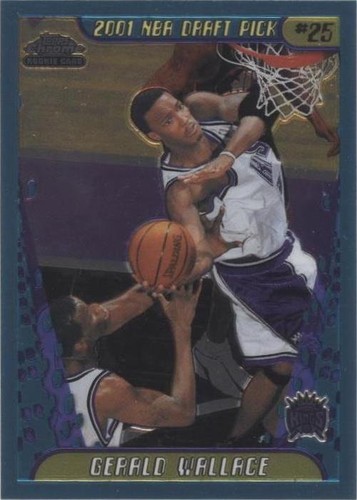 2001-02 Topps Chrome - Gerald Wallace #152