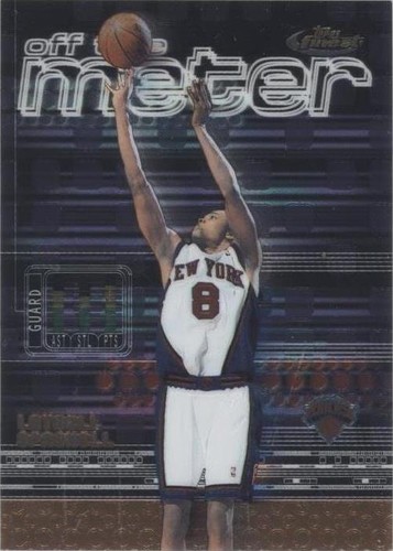 2000-01 Topps Finest - Latrell Sprewell/Eddie Jones #159