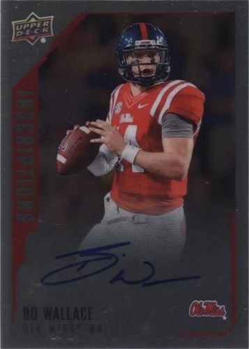 2015 Upper Deck Inscriptions Bo Wallace #BW