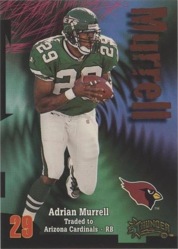 1998 Skybox Thunder Adrian Murrell #153