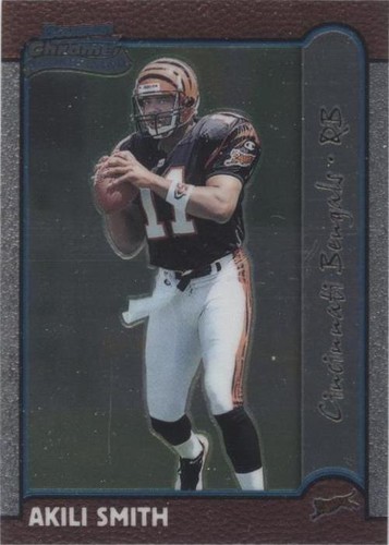 1999 Bowman Chrome Akili Smith #156