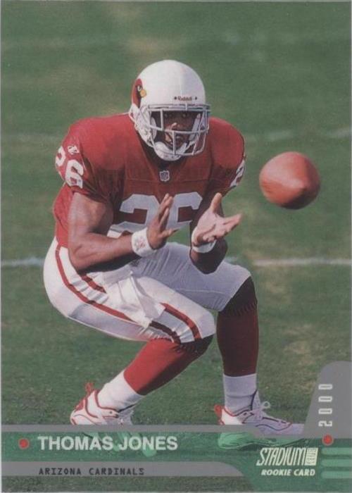 2000 Stadium Club Thomas Jones #151
