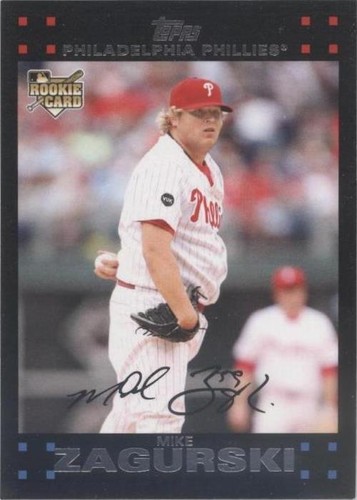 2007 Topps Updates & Highlights - Mike Zagurski #UH198