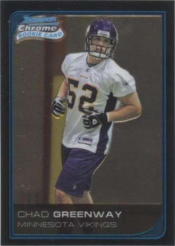 2006 Bowman Chrome Chad Greenway #243