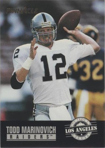 1993 Pinnacle Todd Marinovich #357