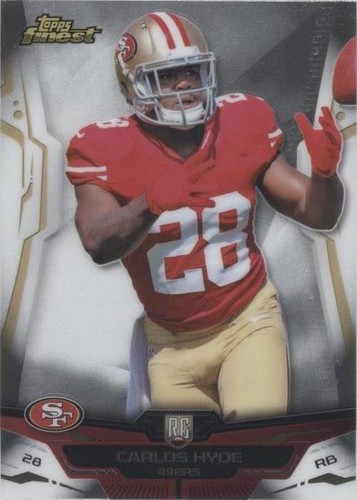 2014 Topps Finest Carlos Hyde #103