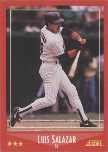 1988 Score - Luis Salazar #284