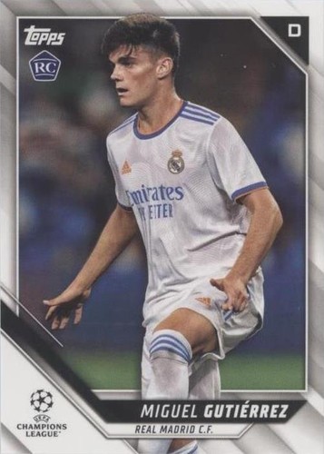 2021-22 Topps UCL Collection Miguel Gutierrez #166