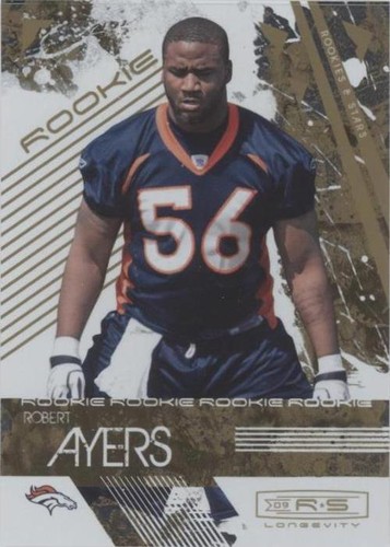 2009 Donruss Rookies & Stars Longevity Robert Ayers #188