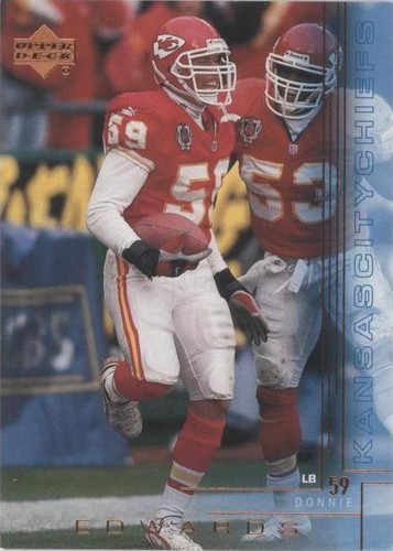 2000 Upper Deck Donnie Edwards #108