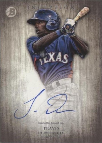 2014 Bowman Inception - Travis Demeritte #PA-TD