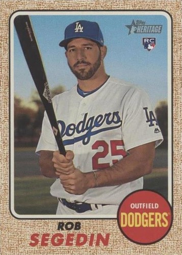 2017 Topps Heritage High Number - Rob Segedin #538