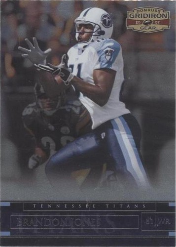 2007 Donruss Gridiron Gear Brandon Jones #88