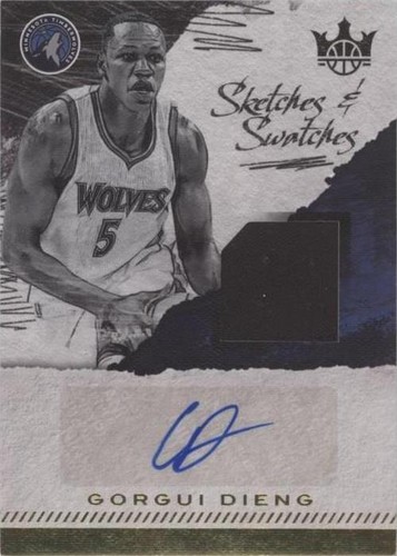 2017-18 Panini Court Kings - Gorgui Dieng #SS-GD