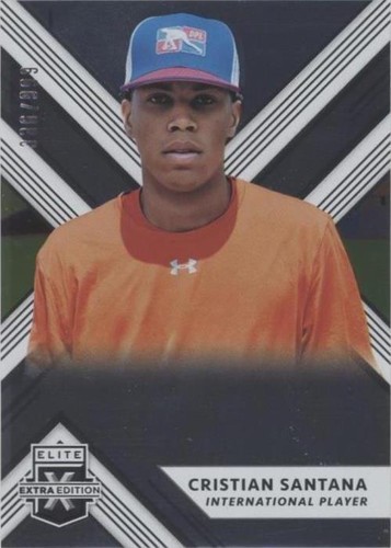 2018 Panini Elite Extra Edition - Cristian Santana #195