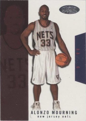 2003-04 Hoops Hot Prospects - Alonzo Mourning #14