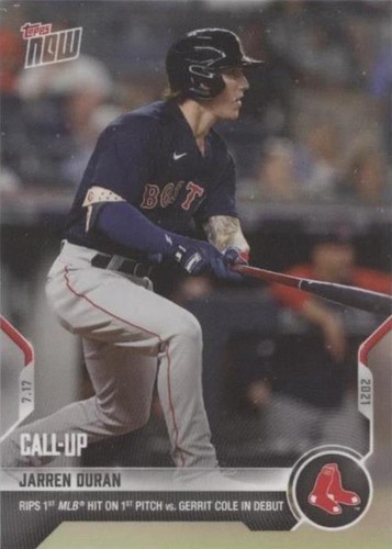 2021 Topps Now - Jarren Duran #517