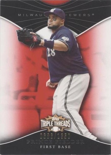 2009 Topps Triple Threads - Prince Fielder #57