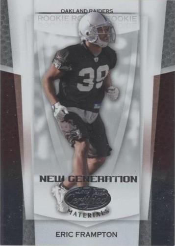 2007 Leaf Certified Materials Eric Frampton #162