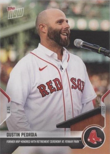 2021 Topps Now - Dustin Pedroia #411