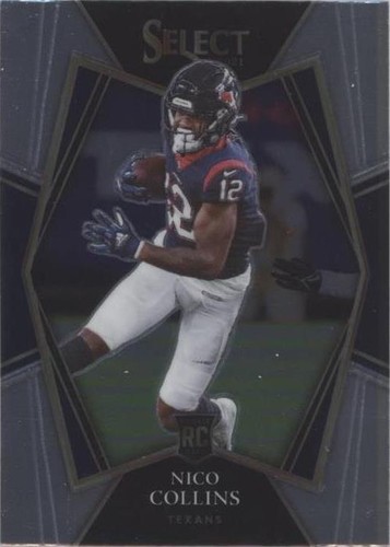 K178,622 - 2021 Select Prizm Red and Blue Die Cut #69 Nico Collins
