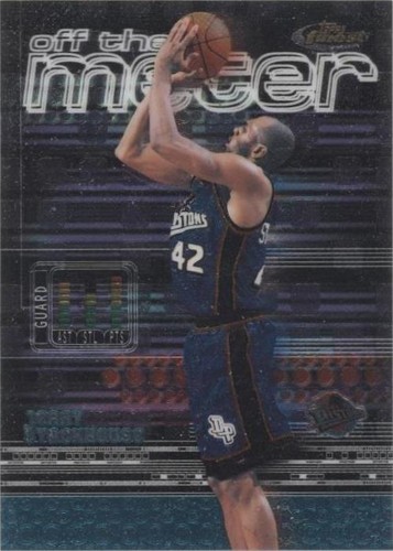 2000-01 Topps Finest - Jerry Stackhouse/Jalen Rose #163