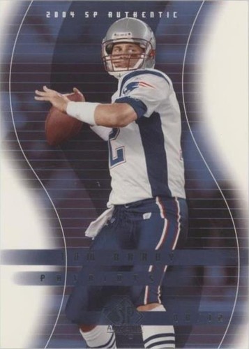 2004 SP Authentic Tom Brady #51