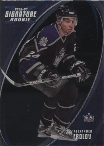 2002-03 In the Game Be A Player Signature Series - Alex Frolov #192