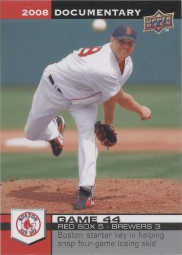2008 Upper Deck Documentary - Jonathan Papelbon #1244