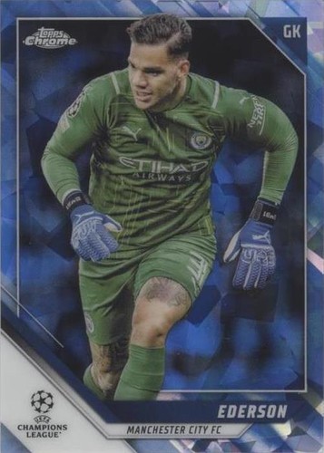 2021-22 Topps Chrome UCL Sapphire Edition Ederson #76