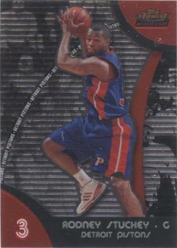 2007-08 Topps Finest - Rodney Stuckey #99