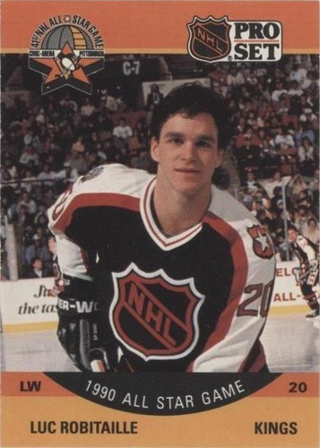 1990-91 Pro Set - Luc Robitaille #341