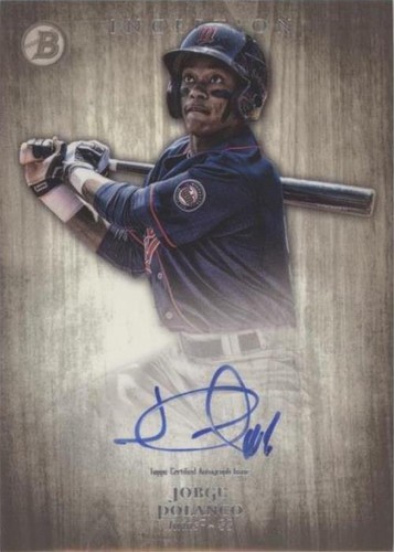 2014 Bowman Inception - Jorge Polanco #PA-JPO