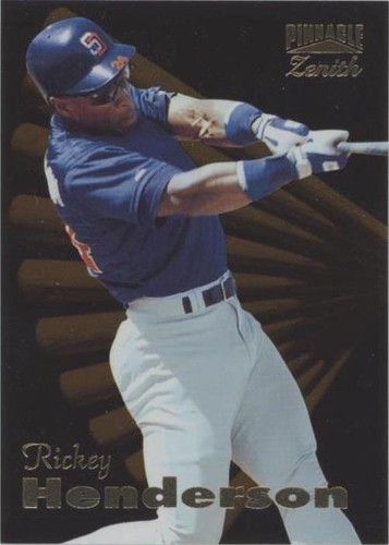 1996 Pinnacle Zenith - Rickey Henderson #42