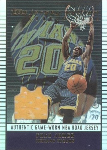 2002-03 Topps Jersey Edition - Fred Jones #JE FJ