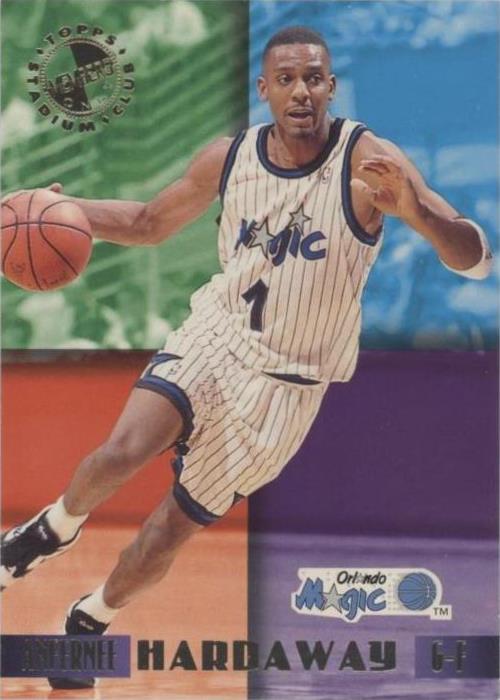 Anfernee Hardaway Orlando Magic Basketball Topps Trading Cards