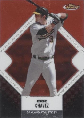 2006 Topps Finest - Eric Chavez #126