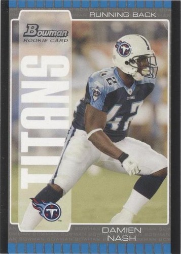 2005 Bowman Damien Nash #226