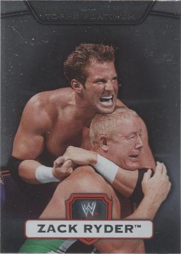2010 Topps Platinum WWE - Zack Ryder #60
