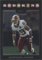 2008 Topps Chrome Santana Moss #TC90