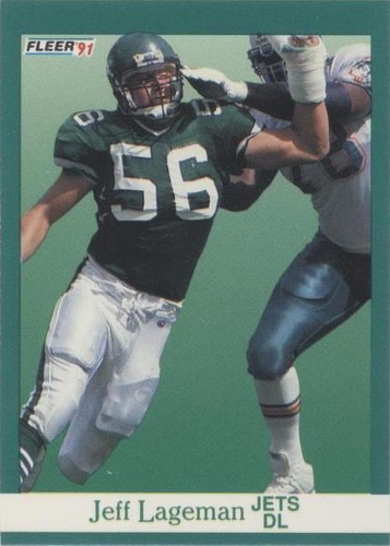 1991 Fleer Jeff Lageman #151