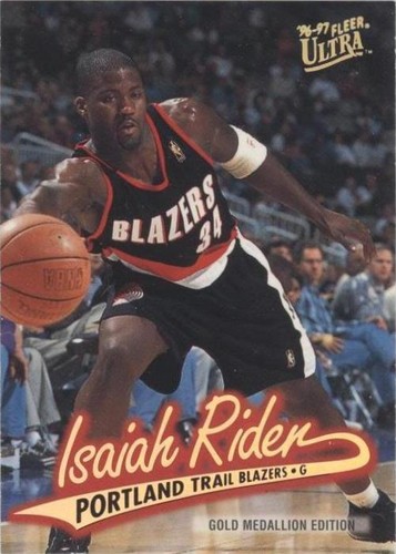 1996-97 Fleer Ultra - Isaiah Rider #G-237