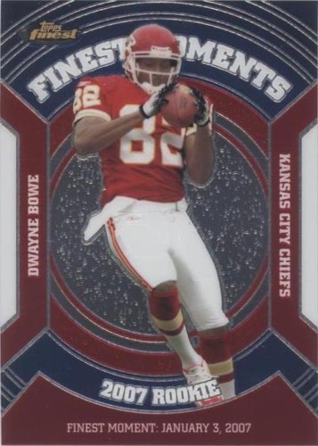 2007 Topps Finest Dwayne Bowe #RFM-DB